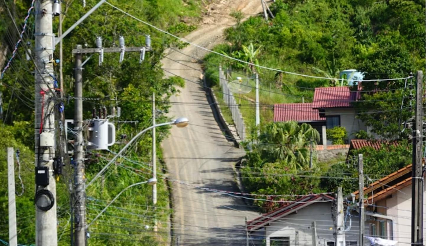 Bairro residencial em Itapema, SC