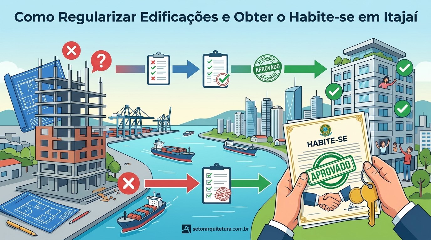 Como Regularizar Edificações e Obter o Habite-se em Itajaí