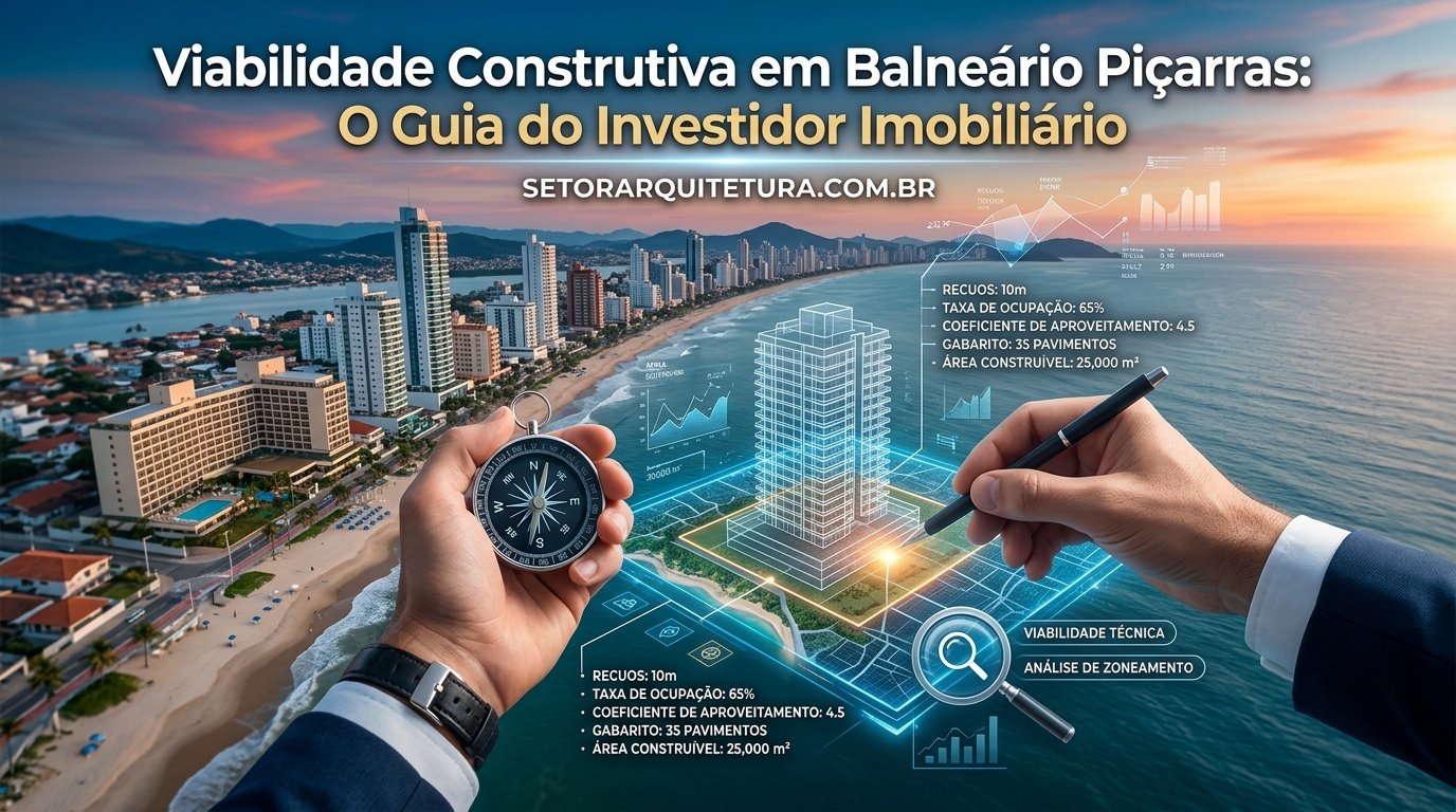 Viabilidade Construtiva em Balneário Piçarras: O Guia do Investidor Imobiliário