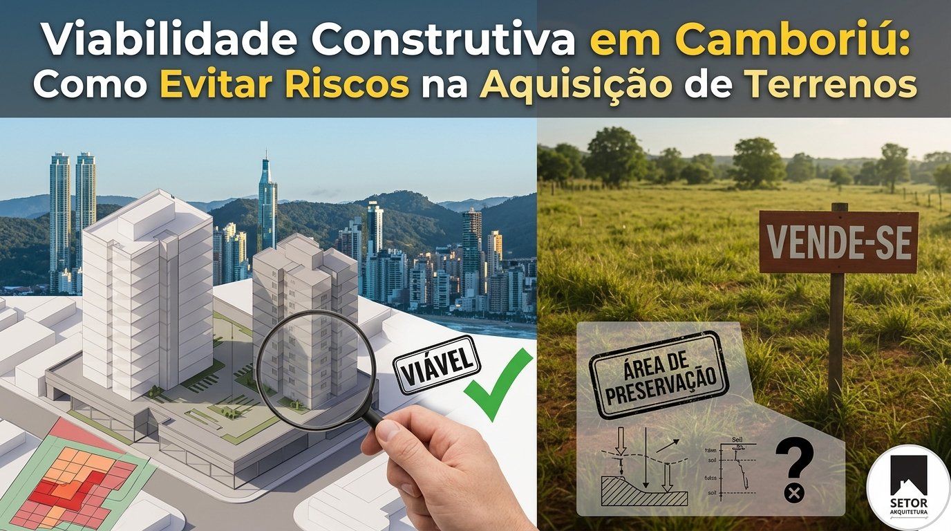 Viabilidade Construtiva em Camboriú: Como Evitar Riscos na Aquisição de Terrenos